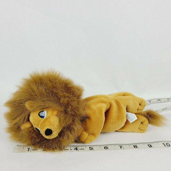 Vintage 90s Precious Moments Pals Alek the Lion 9 inch Plush Stuffed Animal Toy - Picture 8 of 8